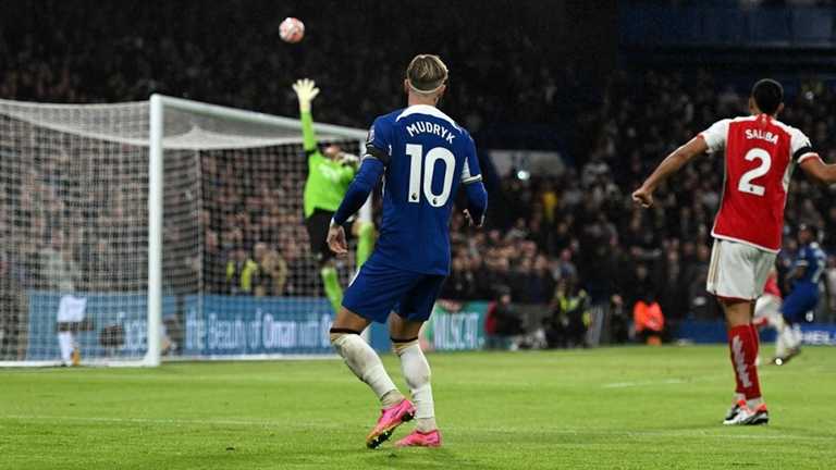 Михаил Мудрик / фото EPA-EFE/DANIEL HAMBURY Михаил Мудрик / фото EPA-EFE/DANIEL HAMBURY