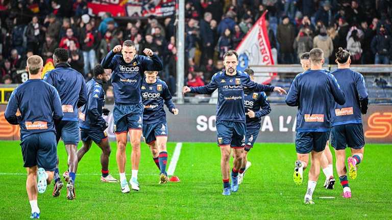 Гравці Дженоа / Фото Twitter клубу Гравці Дженоа / Фото Twitter клубу