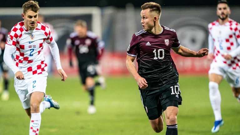 Латвия – Хорватия – 0:2 / Фото Latvijas Futbola federācija Латвия – Хорватия – 0:2 / Фото Latvijas Futbola federācija