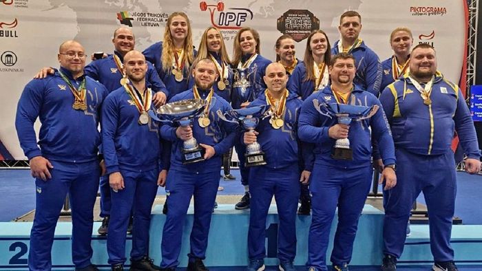 Україна виграла медальний залік чемпіонату світу з паверліфтингу