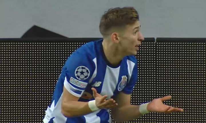 Порту – Антверпен / Скриншот по трансляции