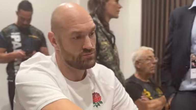 Тайсон Фьюри / скриншот из видео в Instagram боксера Тайсон Фьюри / скриншот из видео в Instagram боксера