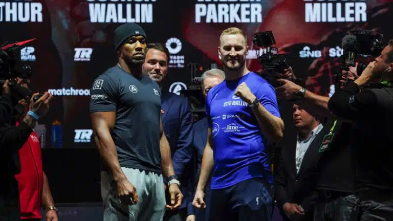 Ентоні Джошуа та Отто Валлін / Queensberry Promotions Ентоні Джошуа та Отто Валлін / Queensberry Promotions