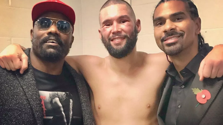 Тоні Белью і Девід Хей / Twitter/DavidHaye Тоні Белью і Девід Хей / Twitter/DavidHaye