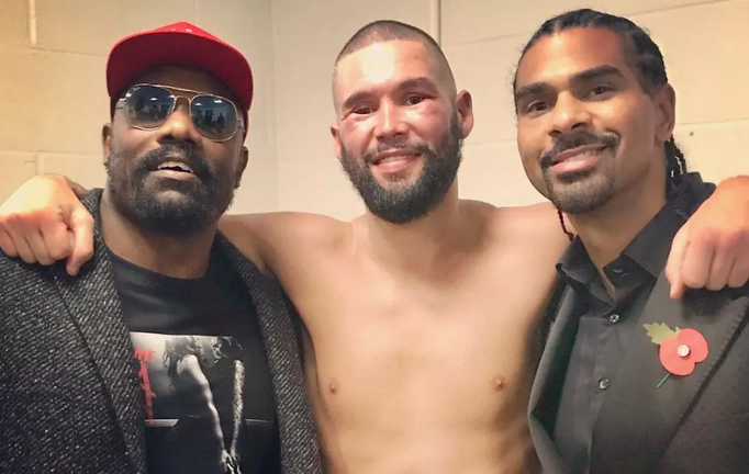 Тоні Белью і Девід Хей / Twitter/DavidHaye