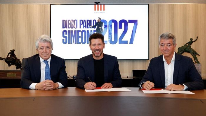 Атлетіко офіційно продовжив контракт із Сімеоне
