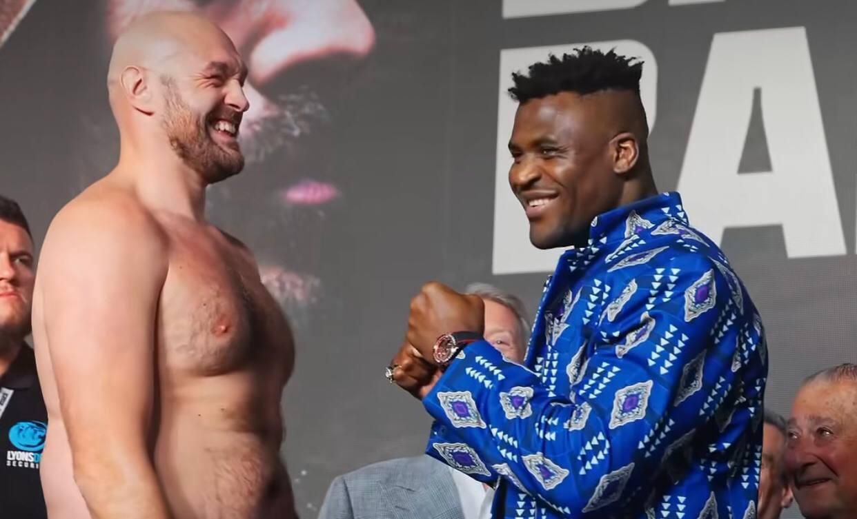 Ф'юрі - Нганну / скриншот відео з Instagram Френсіса Нганну