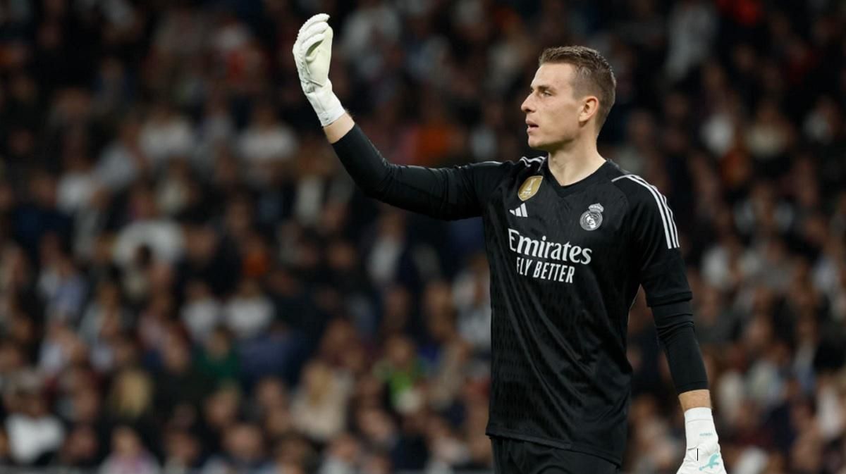 Андрій Лунін / Фото EFE