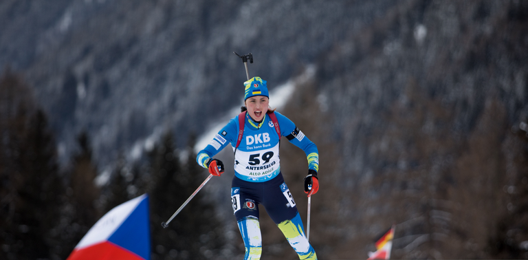 Анна Кривонос / Dmytro Yevenko / biathlon.com.ua