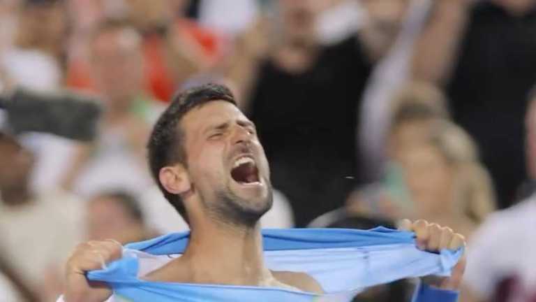 Новак Джоковіч / скріншот з відео на сторінці в Instagram тенісиста Новак Джоковіч / скріншот з відео на сторінці в Instagram тенісиста