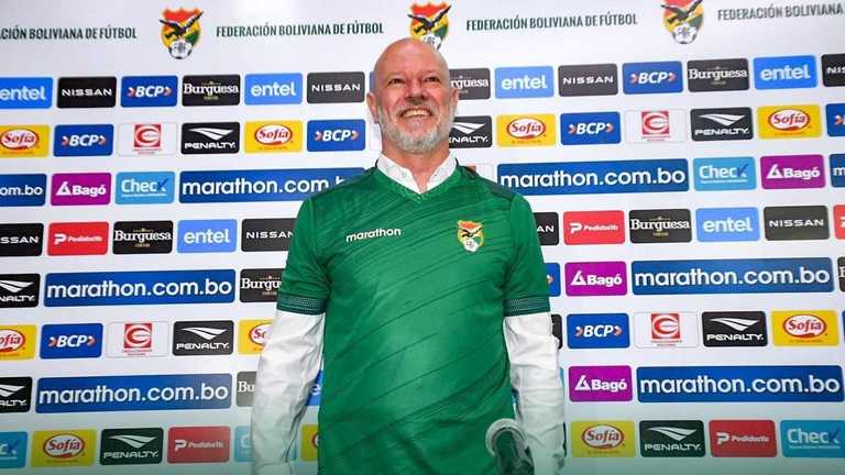 Антоніо Карлос Заго / Federación Boliviana de Fútbol Антоніо Карлос Заго / Federación Boliviana de Fútbol