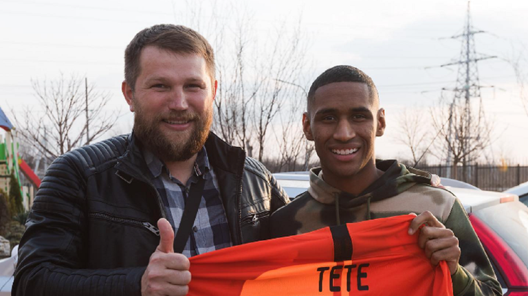 Сергій Леснік і Тете / Фото instagram.com/lesnik_ucsa Сергій Леснік і Тете / Фото instagram.com/lesnik_ucsa