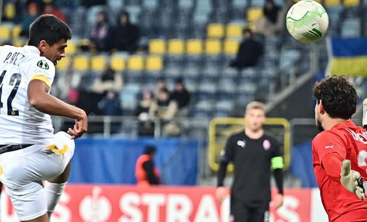 Зоря – Маккабі Т-А – 1:3