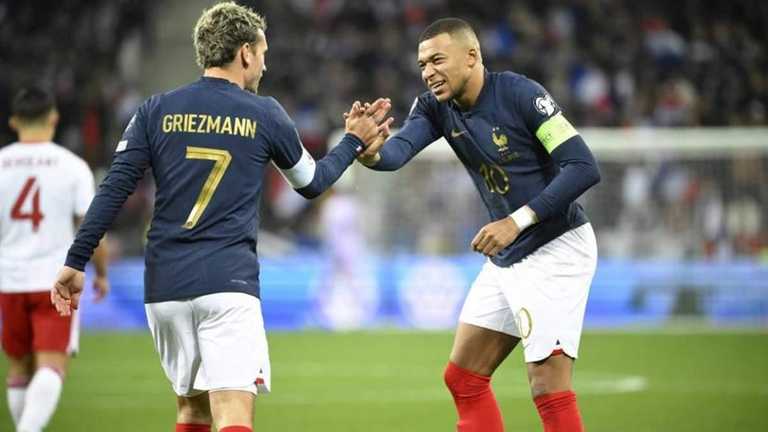 Грізманн і Мбаппе / фото L'Equipe Грізманн і Мбаппе / фото L'Equipe