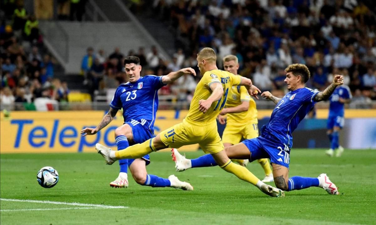 Україна – Італія: прогноз на матч відбору Євро-2024 / фото УАФ Україна – Італія: прогноз на матч відбору Євро-2024 / фото УАФ