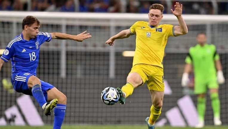 Италия – Украина – 2:1 (первый матч) / Фото Павла Кубанова (УАФ)