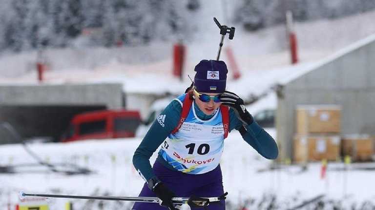 Анна Кривонос / Фото biathlon.com.ua / Pavlo Zarovetskyi