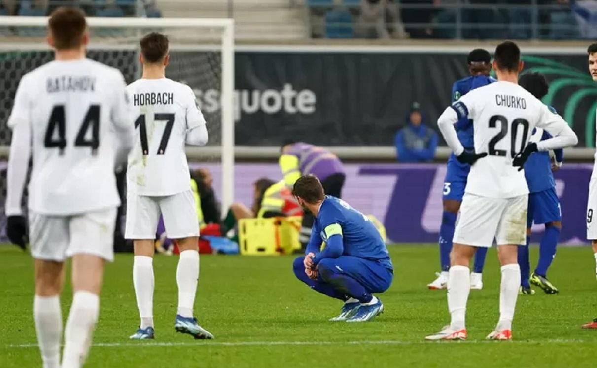 Гент – Зоря – 4:1