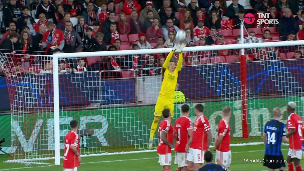 Бенфіка – Інтер – 3:3 / Скриншот трансляції