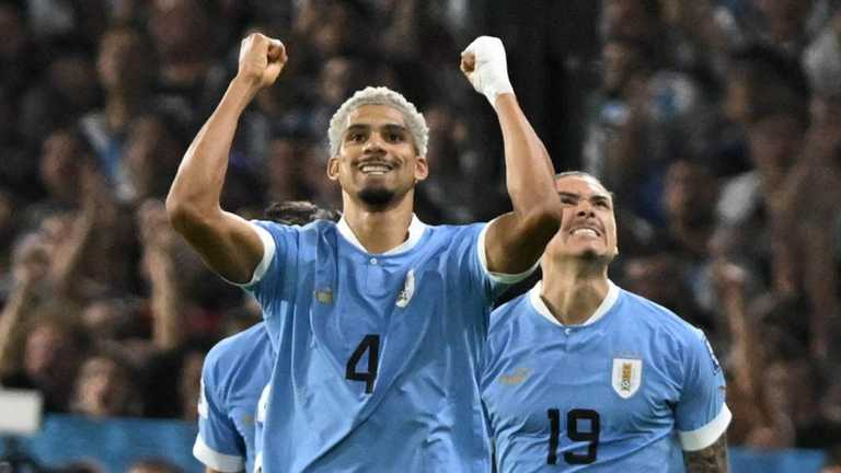 Араухо празднует гол / Фото Imago Араухо празднует гол / Фото Imago