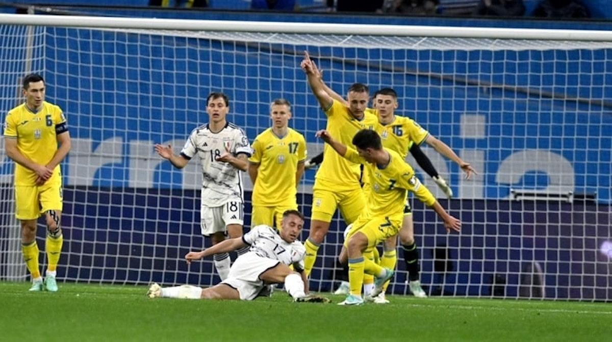 Україна – Італія – 0:0 відеоогляд матчу / фото Павла Кубанова