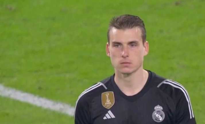 Андрій Лунін / скріншот з трансляції Андрій Лунін / скріншот з трансляції