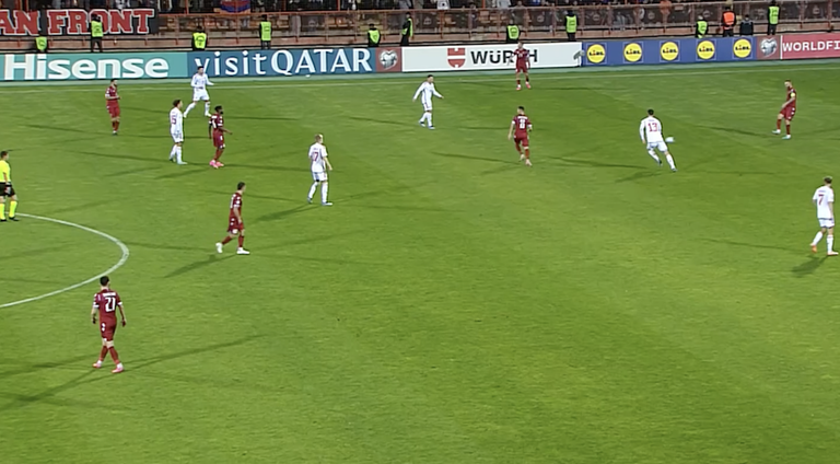 Вірменія – Уельс / скриншот із трансляції Вірменія – Уельс / скриншот із трансляції