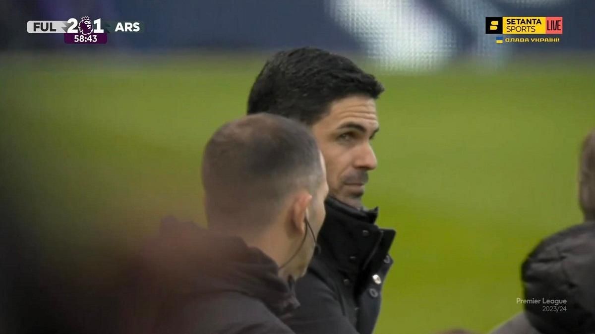 Мікель Артета / Скріншот з трансляції