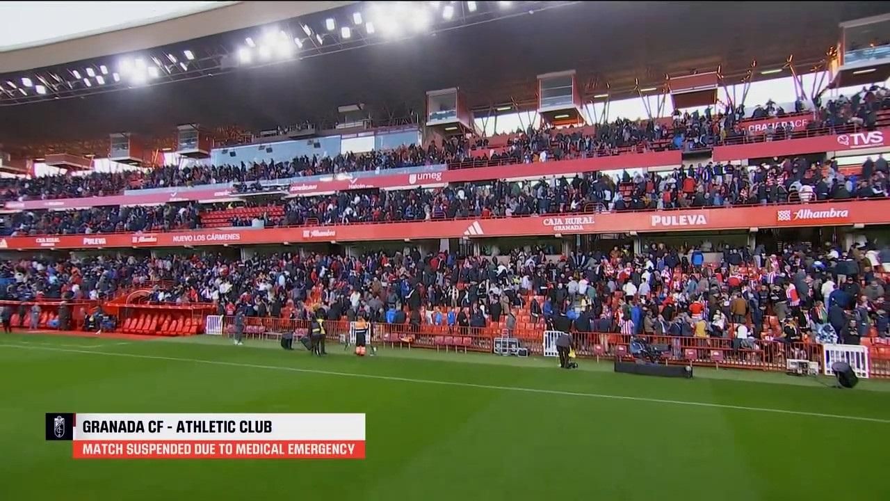Гранада - Атлетик / Скриншот по трансляции