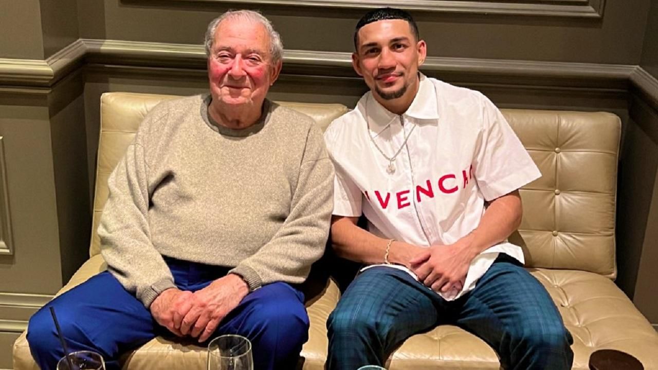 Теофімо Лопес і Боб Арум / Фото Top Rank