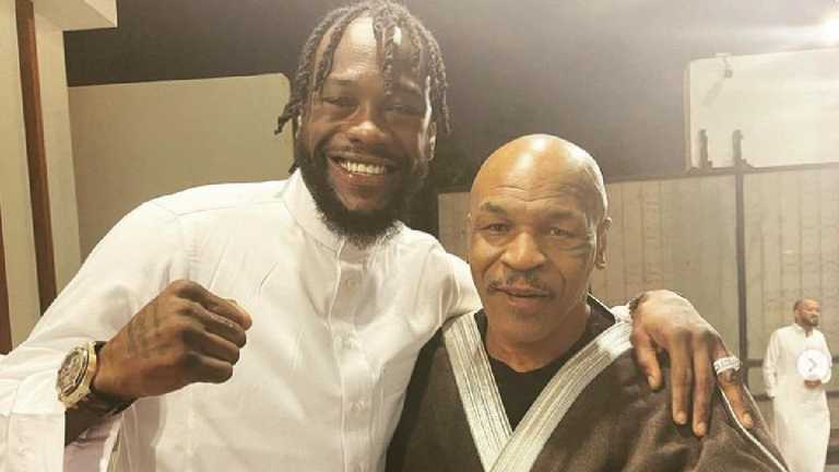 Деонтей Вайлдер і Майк Тайсон / Фото instagram.com/bronzebomber Деонтей Вайлдер і Майк Тайсон / Фото instagram.com/bronzebomber