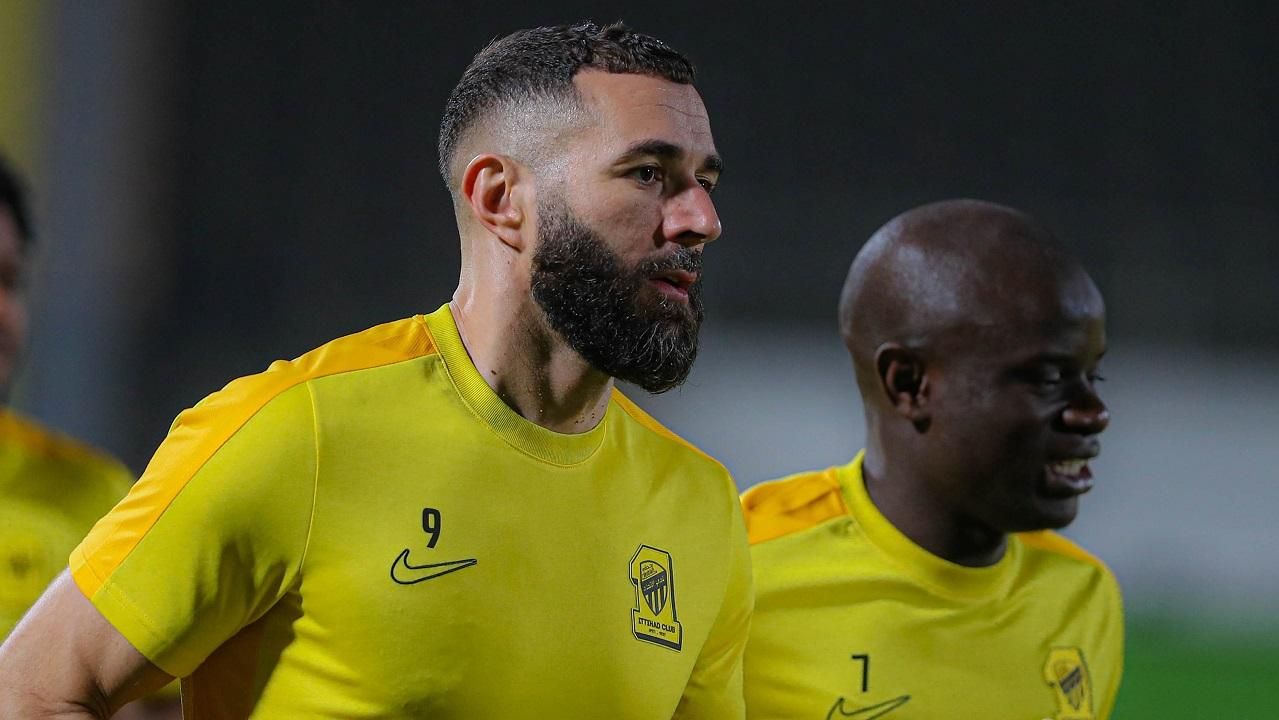 Карим Бензема и Нголо Канте / Фото Аль-Иттихад