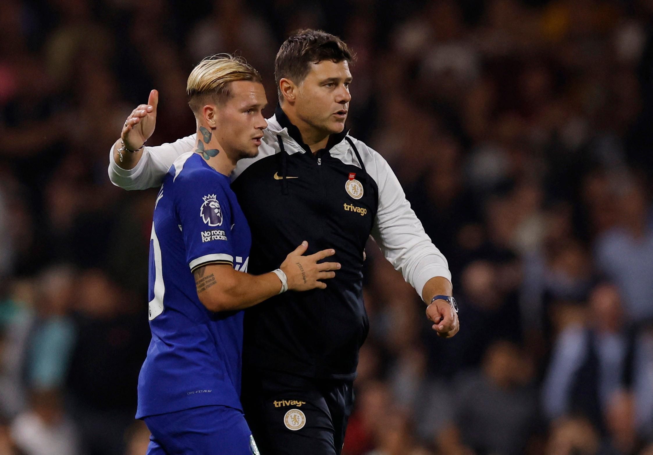 Мудрик та Почеттіно / Фото Reuters