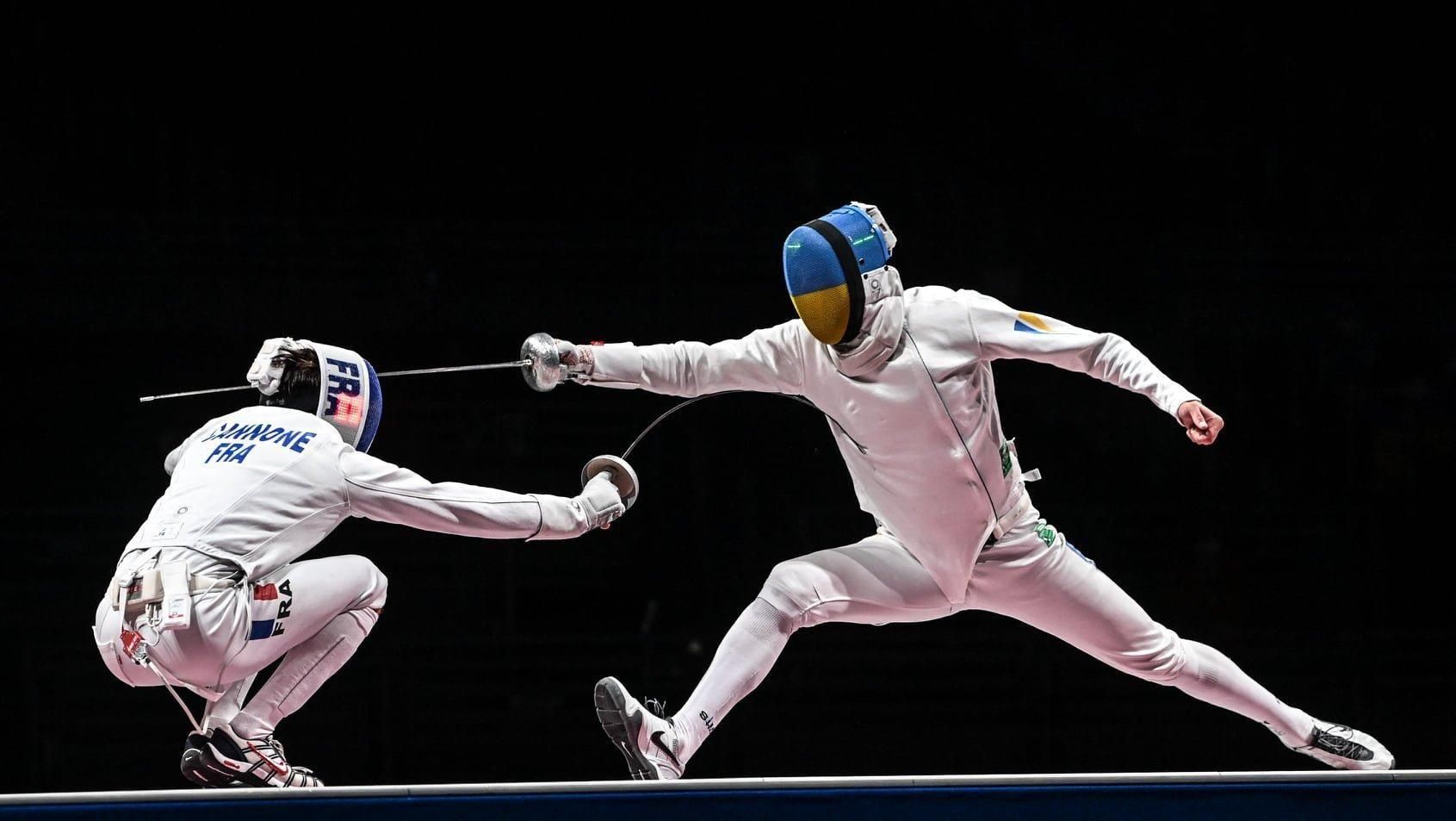 Фехтовальщик сборной Украины / Фото из открытых источников Фехтовальщик сборной Украины / Фото из открытых источников