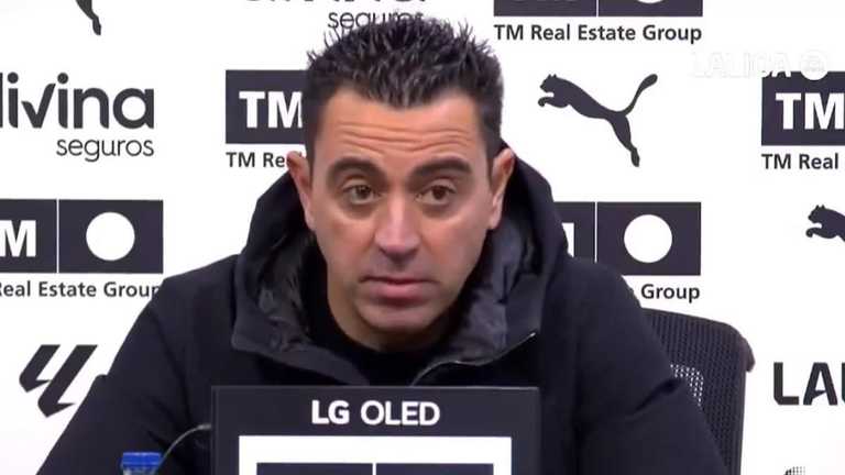 Хави Эрнандес / Скриншот трансляции Хави Эрнандес / Скриншот трансляции