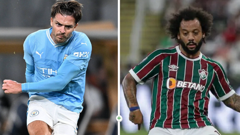 Ерлінг Холанд і Марсело / Фото imago і Lucas Merçon/Fluminense FC