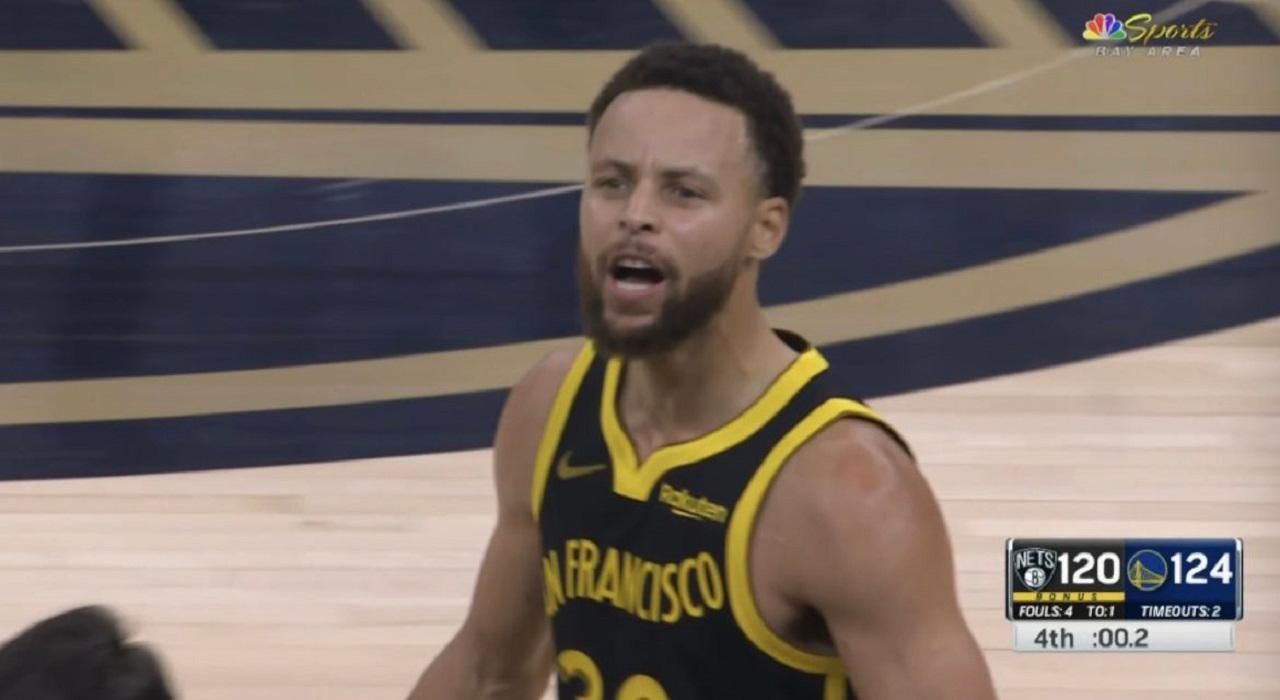 Стефен Карри / Скриншот трансляции