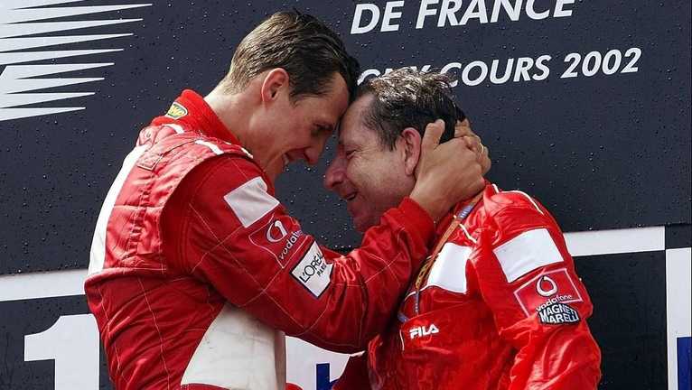 Михаэль Шумахер и Жан Тодд / Фото Imago Михаэль Шумахер и Жан Тодд / Фото Imago