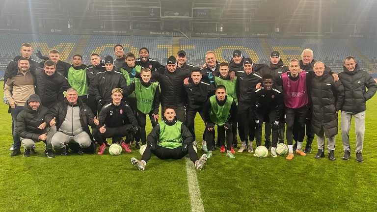 Гравці Зорі / Фото прес-служби клубу Гравці Зорі / Фото прес-служби клубу