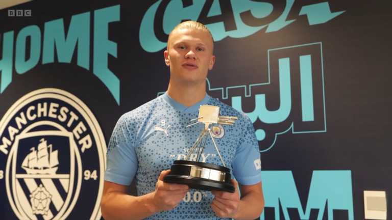 Ерлінг Холанд / Фото BBC Ерлінг Холанд / Фото BBC