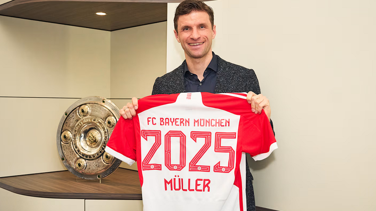 Томас Мюллєр / Фото ФК Баварія Томас Мюллєр / Фото ФК Баварія