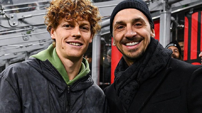 Янник Синнер и Златан Ибрагимович / instagram.com/janniksin Янник Синнер и Златан Ибрагимович / instagram.com/janniksin