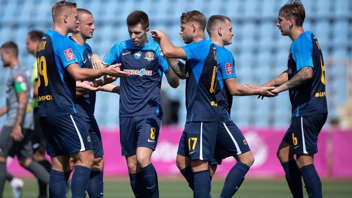 Игроки СК Днепр-1 / Фото официальный сайт "спортклубовцев"