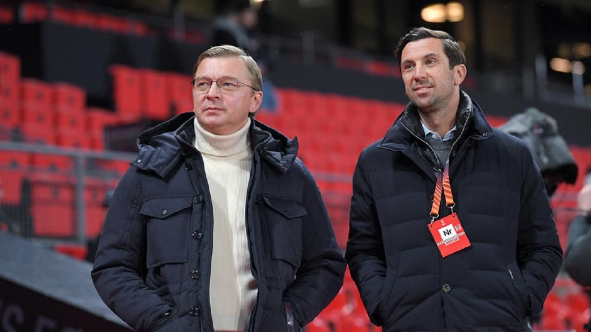 Сергей Палкин и Дарио Срна / Фото ФК Шахтер