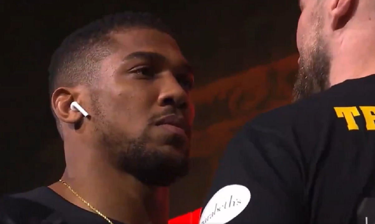 Ентоні Джошуа – Отто Валлін / Скриншот трансляції