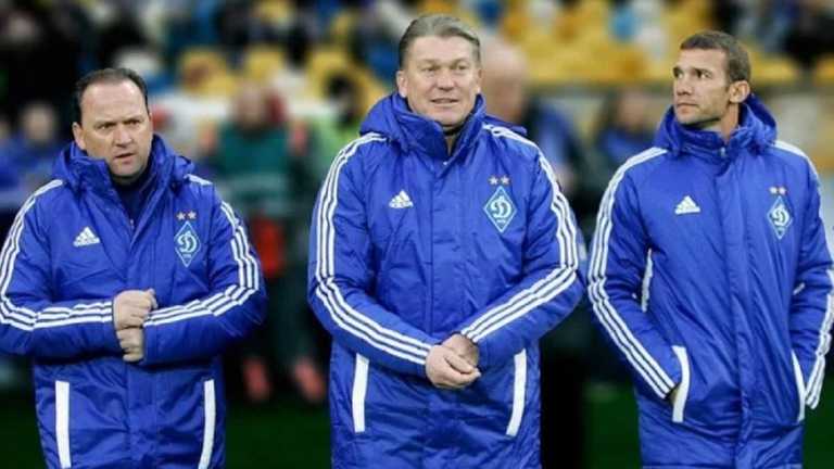 Бєланов, Блохін і Шевченко / Сайт Динамо Бєланов, Блохін і Шевченко / Сайт Динамо