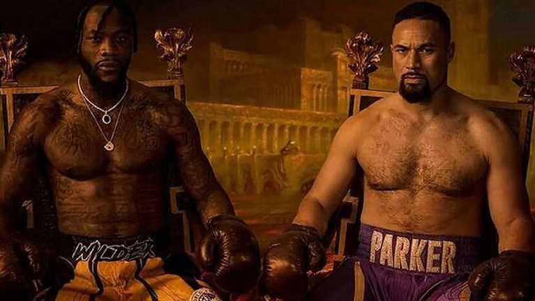 Деонтей Уайлдер – Джозеф Паркер / Постер DAZN