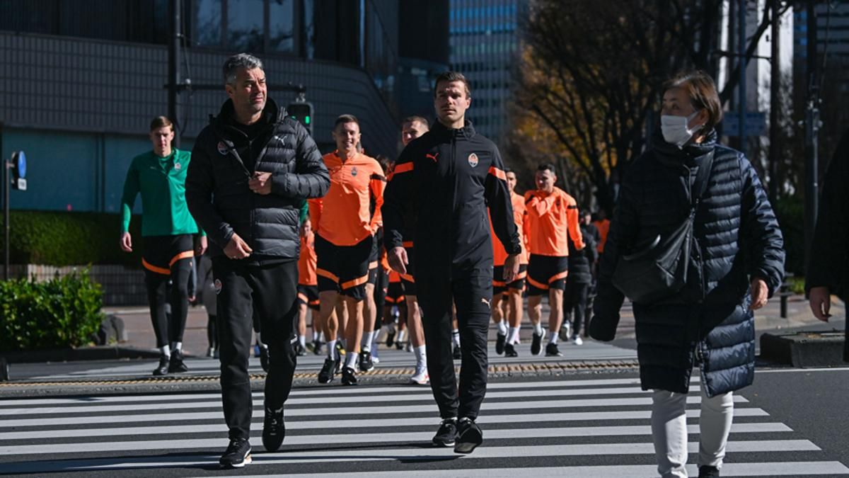 Шахтер в Токио / фото ФК Шахтер Шахтер в Токио / фото ФК Шахтер