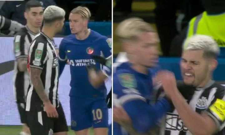 Михайло Мудрик та Бруно Гімараєс / Скріншоти з трансляції Михайло Мудрик та Бруно Гімараєс / Скріншоти з трансляції