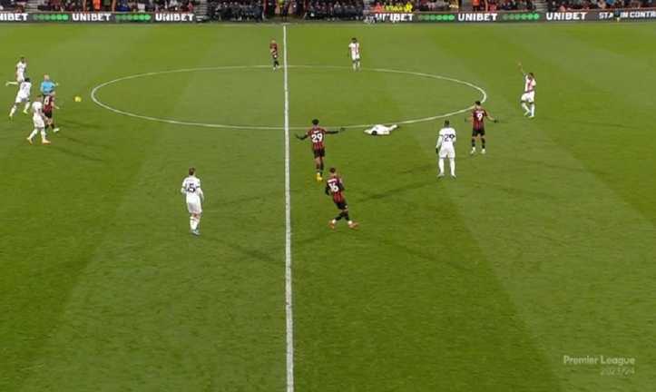 Борнмут – Лутон / Скриншот трансляції Борнмут – Лутон / Скриншот трансляції